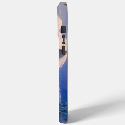 Prinzessin des Nebels - Grosses Egret Case-Mate iPhone Hülle (Rückseite / Links)