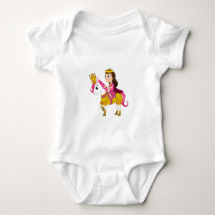 Prinzessin des niedlichen Cartoon Baby Strampler