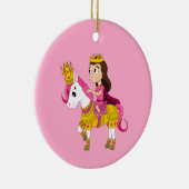 Prinzessin des niedlichen Cartoon Keramik Ornament (Rechts)