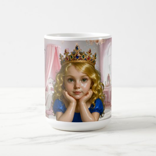 Prinzessin des Pink Palace. Kaffeetasse (Mittel)