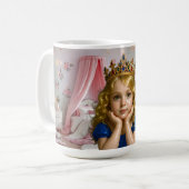 Prinzessin des Pink Palace. Kaffeetasse (Vorderseite Links)