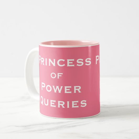 Prinzessin des Powers schwenkt Zweifarbige Tasse (Vorderseite Links)