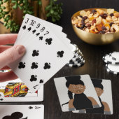 Prinzessin des Schwarzen Kriegers Spielkarten (In Situ)