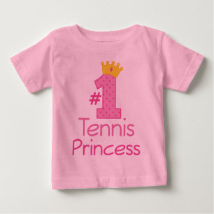 Prinzessin des Tennis-#1 Baby T-shirt