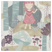 Prinzessin des Waldes Stoff (Nahaufnahme)