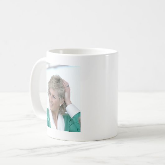 Prinzessin Diana Australien 1988 Kaffeetasse (Vorderseite Links)