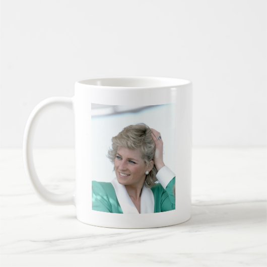 Prinzessin Diana Australien 1988 Kaffeetasse (Links)