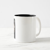 Prinzessin Diana in Schwarz Zweifarbige Tasse (VorderseiteRechts)