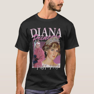 Prinzessin Diana Vintage 90er Klassisches T-Shirt