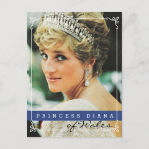 Prinzessin Diana von Wales Postkarte