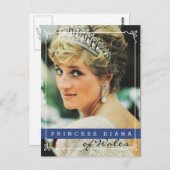 Prinzessin Diana von Wales Postkarte (Vorne/Hinten)