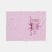 Prinzessin Dog Fleecedecke (Vorderseite (Horizontal))