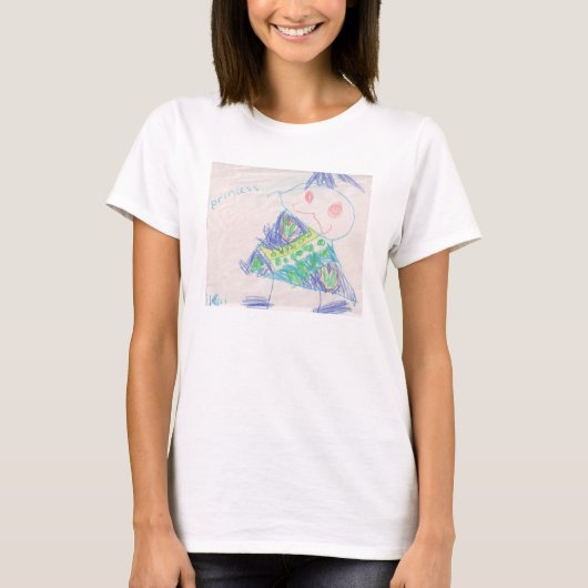 Prinzessin durch DesginsByKai T-Shirt (Vorderseite)