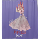 Prinzessin Duschvorhang (Vorderseite)