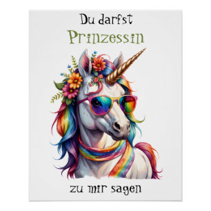 Prinzessin Einhorn 3 Poster