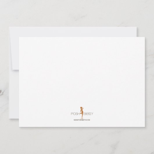 Prinzessin Einladung (Rückseite)