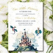 Prinzessin Einladung zum 1. Geburtstag, Prinzessin