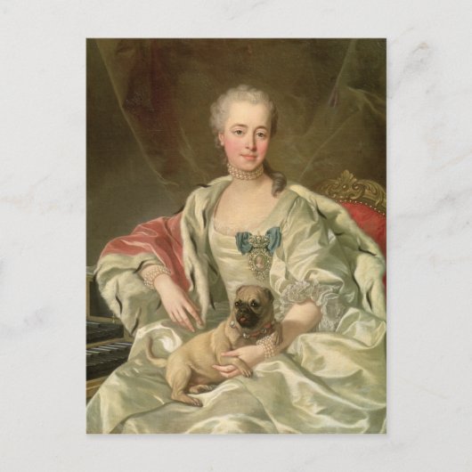 Prinzessin Ekaterina Golitsyna 1759 Postkarte (Vorderseite)