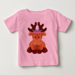 Prinzessin Elch Baby T-shirt