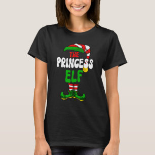 Prinzessin Elf Pyjama passende Gruppe Weihnachten T-Shirt