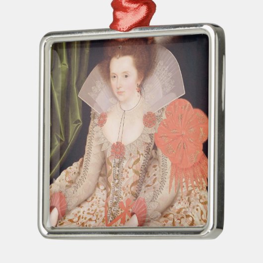 Prinzessin Elizabeth, Tochter von James I, 1612 Silbernes Ornament (Links)