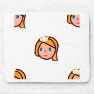 Prinzessin Emoji Mousepad