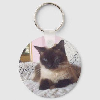 Prinzessin entspannt auf der Couch Schlüsselanhänger