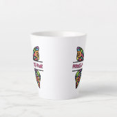 Prinzessin erster Klasse Milchtasse (Vorderseite)