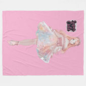 Prinzessin Fleece-Decke | Cozy Märchen Throw | E Fleecedecke (Vorderseite (Horizontal))