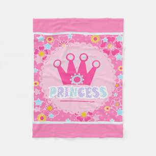 Prinzessin. Fleecedecke