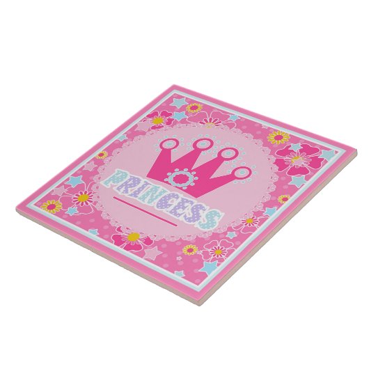 Prinzessin. Fliese (Seite)