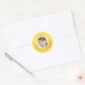 Prinzessin Foto Sticker – Gelb Gradiënt (Umschlag)