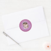 Prinzessin Foto Sticker – Rosa Gradient (Umschlag)