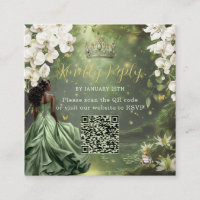 Prinzessin & Frosch Grünes Kleid Sweet 16 Quince X
