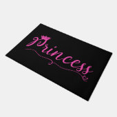 "Prinzessin" Fußmatte (Schrägansicht)