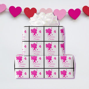 Prinzessin gebt Mädchen den Namen Alter Hübsch Pin Geschenkpapier