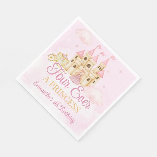 Prinzessin Geburtstag Serviette (Ecke)