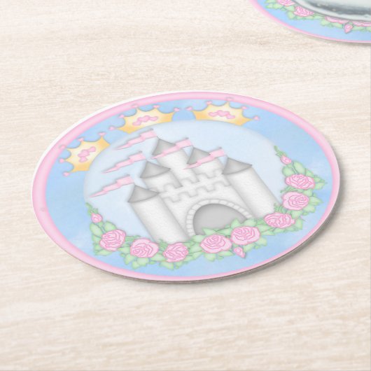 Prinzessin, Geburtstag, Untersetzer von Duschdesig (Angewinkelt)