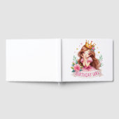 Prinzessin Geburtstagsmädchen Krone Gästebuch (Voll)