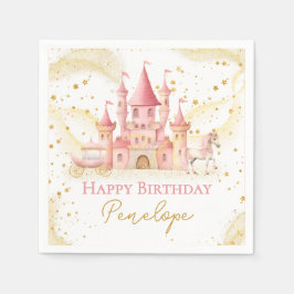 Prinzessin Geburtstagspapier Serviette