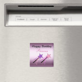 Prinzessin Geburtstagswünsche Magnet (In Situ (Geschirrspüler))