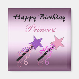 Prinzessin Geburtstagswünsche Magnet