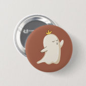 Prinzessin Geist gibt einen Kuss Button (Vorne & Hinten)