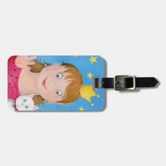 Prinzessin Gepäckanhänger (Vorderseite horizontal)