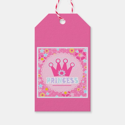 Prinzessin. Geschenkanhänger (Vorderseite)