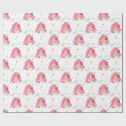 Prinzessin Geschenkpapier (Flach)