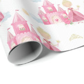 Prinzessin Geschenkpapier (Rolleneckpunkt)