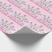 Prinzessin Geschenkpapier (Ecke)