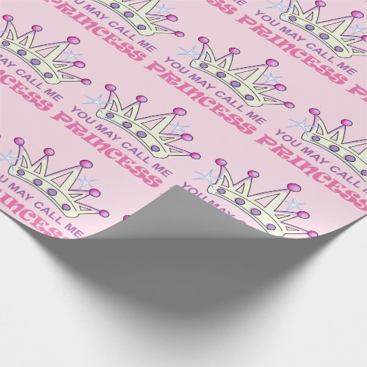 Prinzessin Geschenkpapier (Ecke)