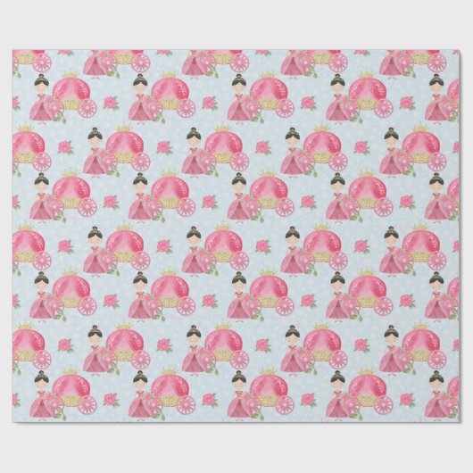 Prinzessin Geschenkpapier (Flach)